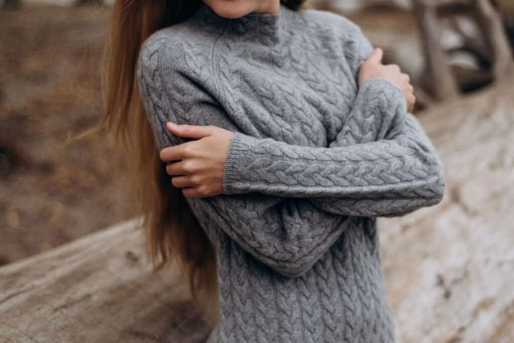 Merino wool cardigan