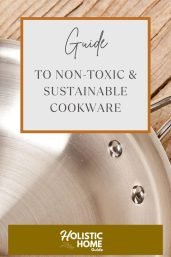 Eco-friendly stainless steel cookware for a healthy, sustainable home kitchen. Non-toxic, durable, and perfect for eco-conscious living. Ideal for a holistic home environment.
